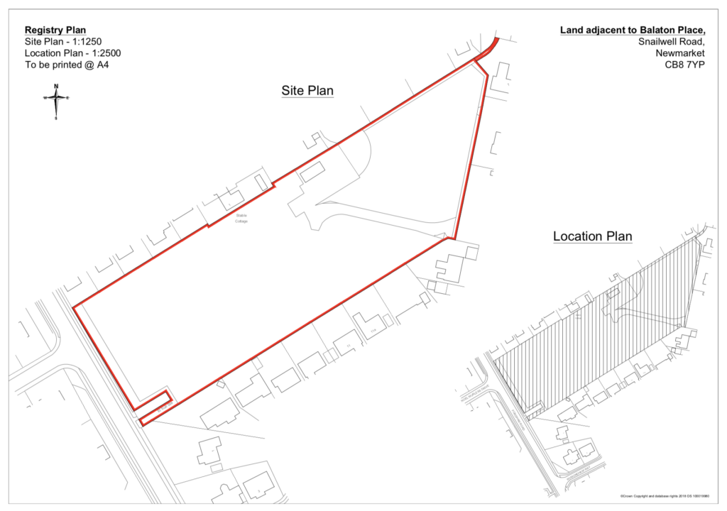 Registration plans as required for FR1 application.