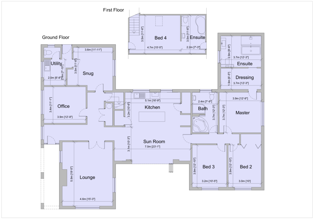 Example floor plan